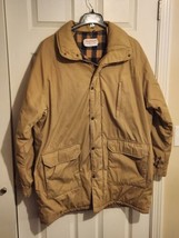 Wearguard Mens XL Full Zip and button Long Sleeve Jacket no hood - $29.69