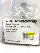 QTY-500 Jagwire 4mm Shift Cable Open Nylon End Caps Refill Bag - £44.97 GBP