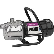 WAYNE PLS100 1 HP Portable Stainless Steel Lawn Sprinkling Pump - $388.39 CAD
