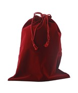 Premium Quality Velvet Urn Bag with Fancy Drawstring Closure (Burgundy) - Burgun - $325.27 MXN
