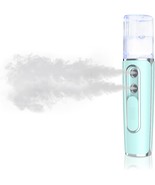 Nano Facial Mister, Cool Mist Face Steamer With 2 Spray Nozzle, Usb, Blue - $18.99