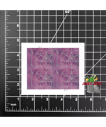 2022 USPS SHEET OF 4 $5 STAMPS FLORAL GEOMETRY FIVE DOLLARS PER($20 TOTA... - $19.00