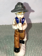 Occupied Japan Figure Boy And Dogs Mint - £11.25 GBP