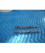 FORD LTD CROWN VICTORIA METAL SIDE EMBLEM 1988 1989 1990 1991 OEM USED Q... - $1,370.23 MXN