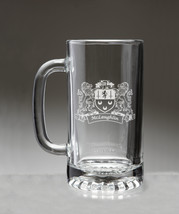 McLaughlin Irish Coat of Arms Beer Mug with Lions - £25.00 GBP