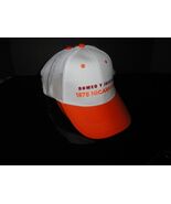 Romeo Orange and White Baseball Cap - $29.65