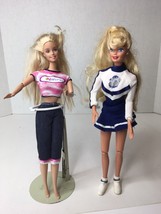 Barbie Blonde NSYNC #1 Fan + Cheerleader Barbie University Of GA Dawgs - £13.53 GBP