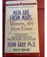 Men Are From Mars Women Are From Venus Practical Guide Audiobook Cassette Tapes - $18.66