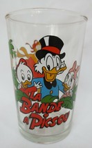 Vtg VMC France Disney Duck Tales 1980&#39;s Juice Glass in French - £7.81 GBP