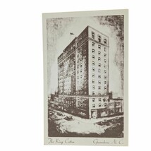 Postcard The King Cotton Hotel Greensboro North Carolina Chrome Unposted - £5.38 GBP