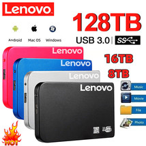 Lenovo USB3.1 Portable Original 2TB SSD High-speed External Solid State - $24.75+