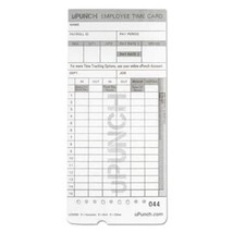 PPZ HNTCL2100 Time Card for uPunch HN2000 HN4000 &amp; HN4600 Bundle - 100 p... - $741.12 MXN