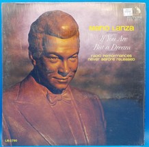 Mario Lanza Lp &quot;If You Are But A Dream&quot; Nm Vg++ BX6 - £4.72 GBP