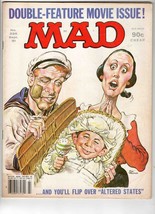 Mad Magazine #225 1981 EC Comics Popeye Robin Williams Shelley Duvall - £8.03 GBP