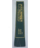 York UK National Railway Museum Leather Bookmark w &quot;Evening Star&quot;  - $206.03 MXN