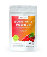 powbab Rose Hips Powder: 100% Organic Rosehip. Premium Rosa Rubiginosa (... - £11.76 GBP