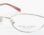 RALPH LAUREN RL 1370 1H7 Silver EYEGLASSES GLASSES METAL FRAME 50-17-135... - $74.23