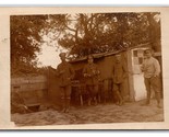 RPPC German Army at Outpost In France World War I UNP Postcard S8 - £9.89 GBP