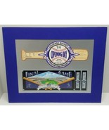 Vtg Colorado Rockies 1994 Opening Day Final Game &amp; Ticket Print 12X15 Mi... - £18.99 GBP