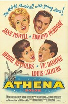 Athena Original 1954 Vintage One Sheet Poster - £302.95 GBP