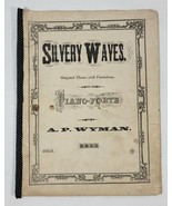 Silvery Waves Original Theme Sheet Music AP Wyman 1898 - £16.35 GBP