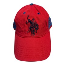 Vintage U.S. Polo Assn. Red Baseball Cap | Embroidered Polo Logo | Adjus... - $21.00