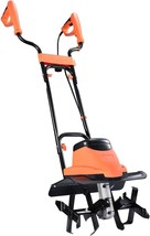 Kapoo Working Depth Electric Tiller Electric Garden Tiller, Black Orange. - £207.81 GBP