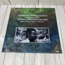 Karajan Berliner Philharmoniker Concerto Usa 1955 Cetra Vinyl Mozart Strauss - £17.44 GBP