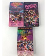 Lot of 3 Richard Simmons VHS Tapes Sweatin&#39; to the Oldies 2,3,4 - £14.08 GBP