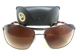 New Ray-Ban Silver 64mm Pilot Gradient Men&#39;s Sunglasses - £130.83 GBP