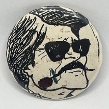 Hayden Fry Iowa Hawkeyes 80s Rose Bowl Hawks College Football Pinback Button Pin - £18.66 GBP