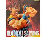 Japan Authentic Blood of Saiyans SPECIAL VI Goku Super Saiyan God Figure - £31.45 GBP