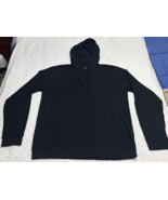 Vince Men’s 100% Cotton Casual Hooded Long Sleeve Black Pull Over Shirt ... - €29,81 EUR