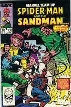 Marvel Team-Up Comic Book Spider-Man and Sandman #138 Marvel 1984 VERY F... - $2.99