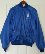 Vintage Mens Bomber Biker Jacket Coat Pepsi By Birdie USA spell out  Siz... - $40.18 CAD