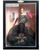 Barbie 40th Anniversary Caucasian Barbie Doll 21384 by Mattel NIB - £39.83 GBP