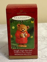 Hallmark Keepsake Ornament ~Snuggly Sugar Bear Bell ~ 2001 New in Box - £7.95 GBP