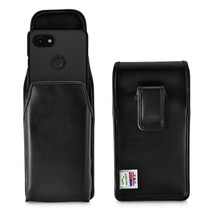 Google Pixel 3 XL and Pixel 3A XL Vertical Leather Belt Clip Holster Pouch - £29.87 GBP