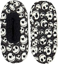 Nightmare Before Christmas Fuzzy Babba Slipper Sock One Size Fits Most 7-9.5 NEW - £7.04 GBP