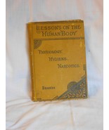 1883 Human Body Physiology, Hygiene, Narcotics by Orestes Brand - £7.11 GBP