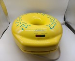 Sunbeam Donut Shaped Mini Donut Maker Sunny Yellow Model FPSBDML920 Tested - $19.79