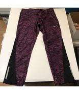 Nike Dri-Fit Women&#39;s Pink Active Leggings Running Yoga Capri Crop Size S... - €12,96 EUR