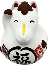 Chinese New Year Horse Ceramic Coin Bank Figurine 3.5" 2026 - $16.82