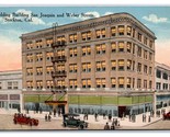 Belding Building Weber and San Joaquin Street Stockton CA DB Postcard U4 - $6.88