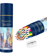 36 Pack Colored Pencils for Adult Coloring Books, Soft Core, Art Drawing... - $13.11