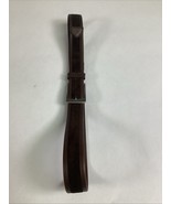 Massimo Dutti Dark Brown Leather Women’s Belt - Size 38 - €17,05 EUR