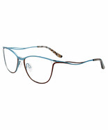 EASYCLIP EC546 Eyeglasses Eye Glasses 010 Matt Authentic New 53mm Unisex - $179.98