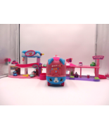 Shopkins Cutie Cars Drive Thru Diner with Cutie Car Wash Splash &#39;N&#39; Go S... - $47.52