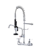 Commercial Kitchen Sink Faucet 26&quot; Height Sprayer Home - $310.48