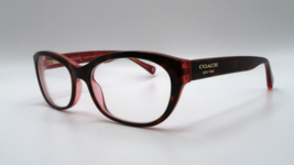 Women&#39;s Coach HC 6041 5115 Kristin 51-16-135 Tortoise Pink Eyeglasses Frames - £62.03 GBP